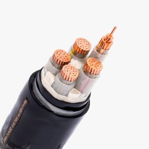 Class A flame-retardant and fire-resistant lectric power cable
