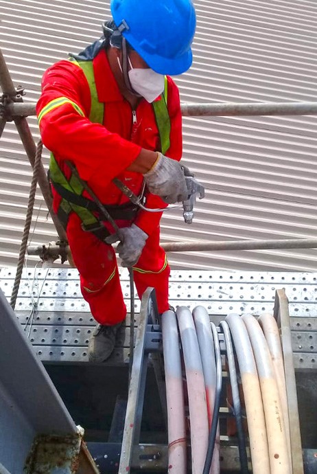 Peinture ignifuge pour câbles Peinture ignifuge pour câbles 2